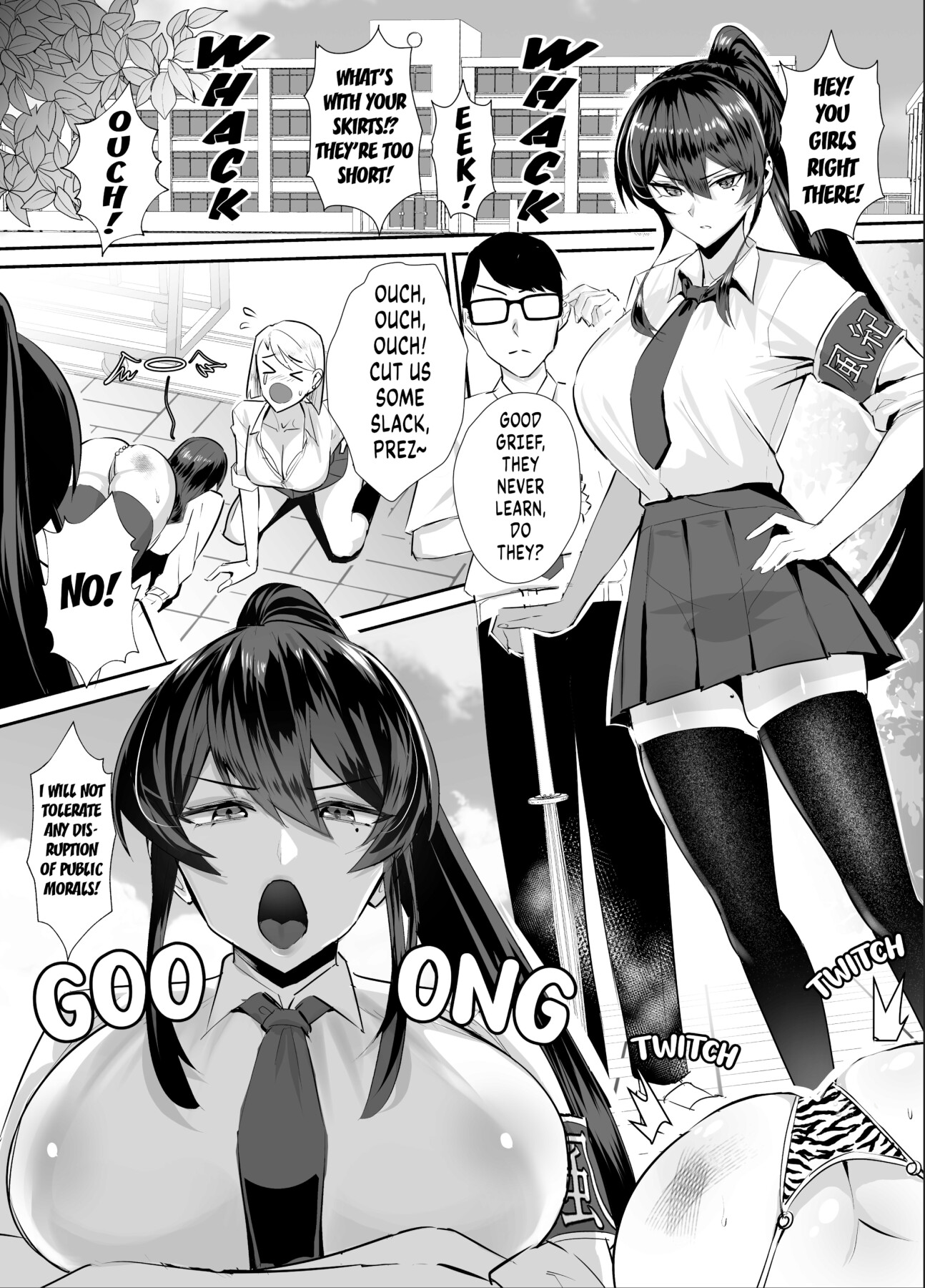 Hentai Manga Comic-Submission ~the President of the Public Morals Committee is Blackmailed and Forced to Cheat...~-Read-2